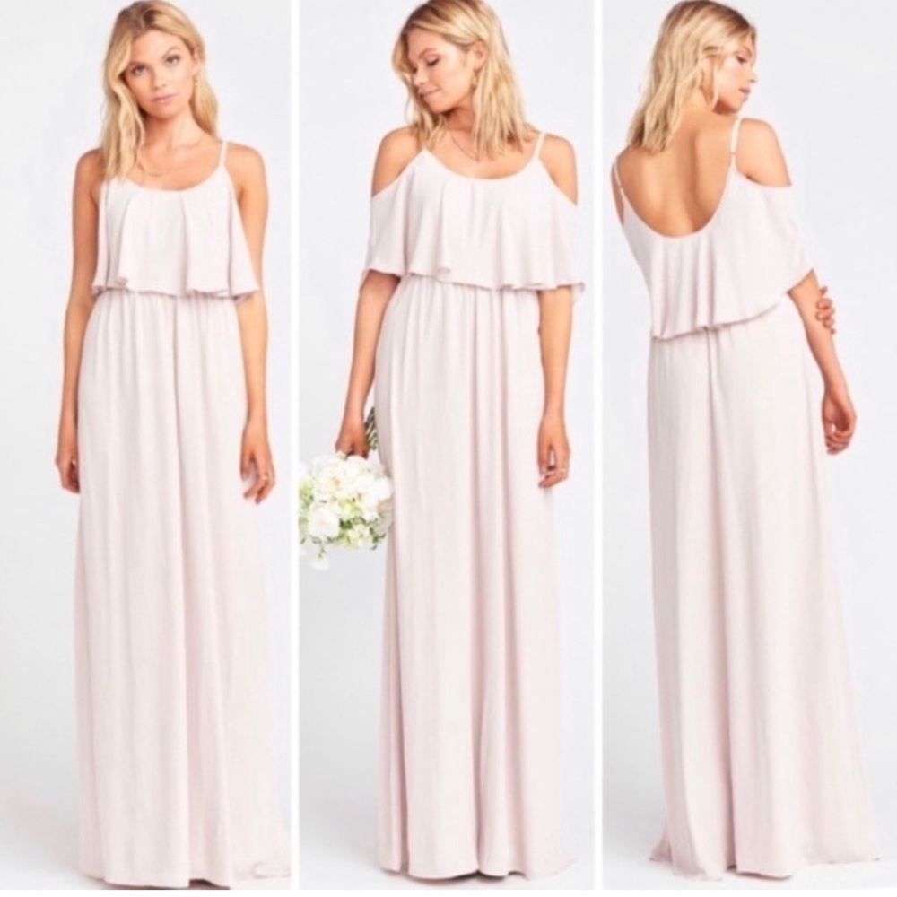 NWOT Show Me Your Mumu Caitlin maxi in Show Me the Ring crisp color XL